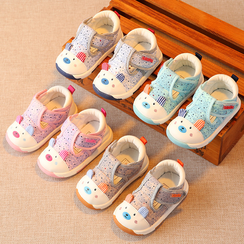 春秋嬰兒幼兒軟底學步鞋寶寶鞋子兒童布鞋男童女童單鞋小童0-2歲1